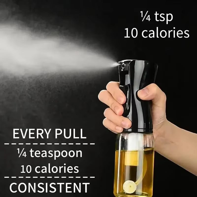 Oil Spray for Cooking Olive Oil Dispenser Plastic Bottle Sprayer Mist-Reusable Food Grade Oil Vinegar Spray Kitchen Accessories