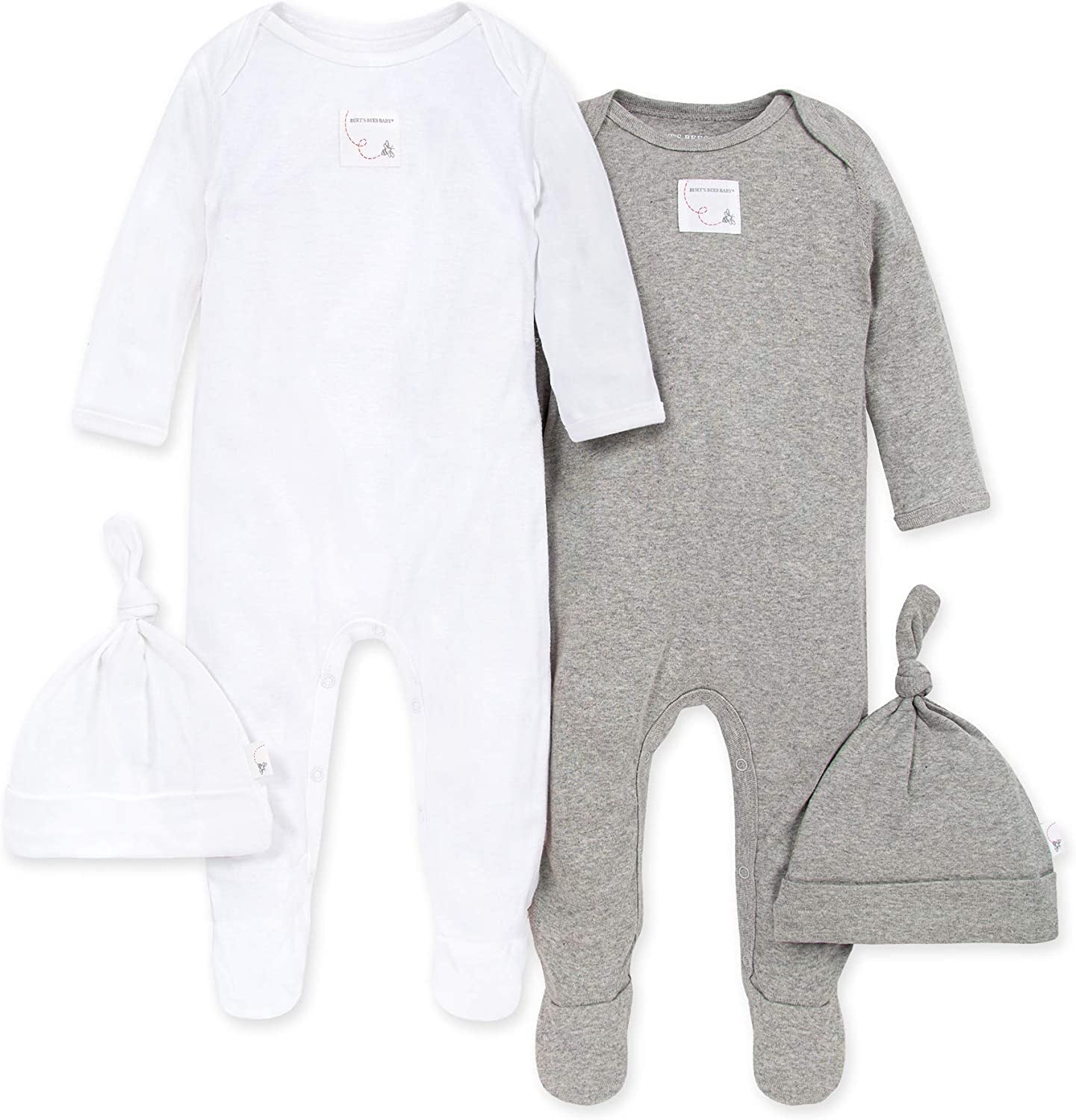 Jumpsuit, 100% Organic Cotton One-Piece Outfit Coverall with Hat