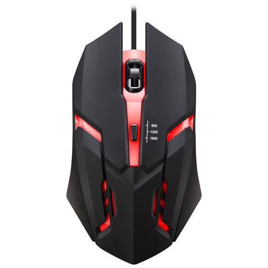 2025 Latest High-Quality Ergonomic Gaming Mouse for Desktop and Laptop Computers,4-Button USB RGB Backlit Mouse