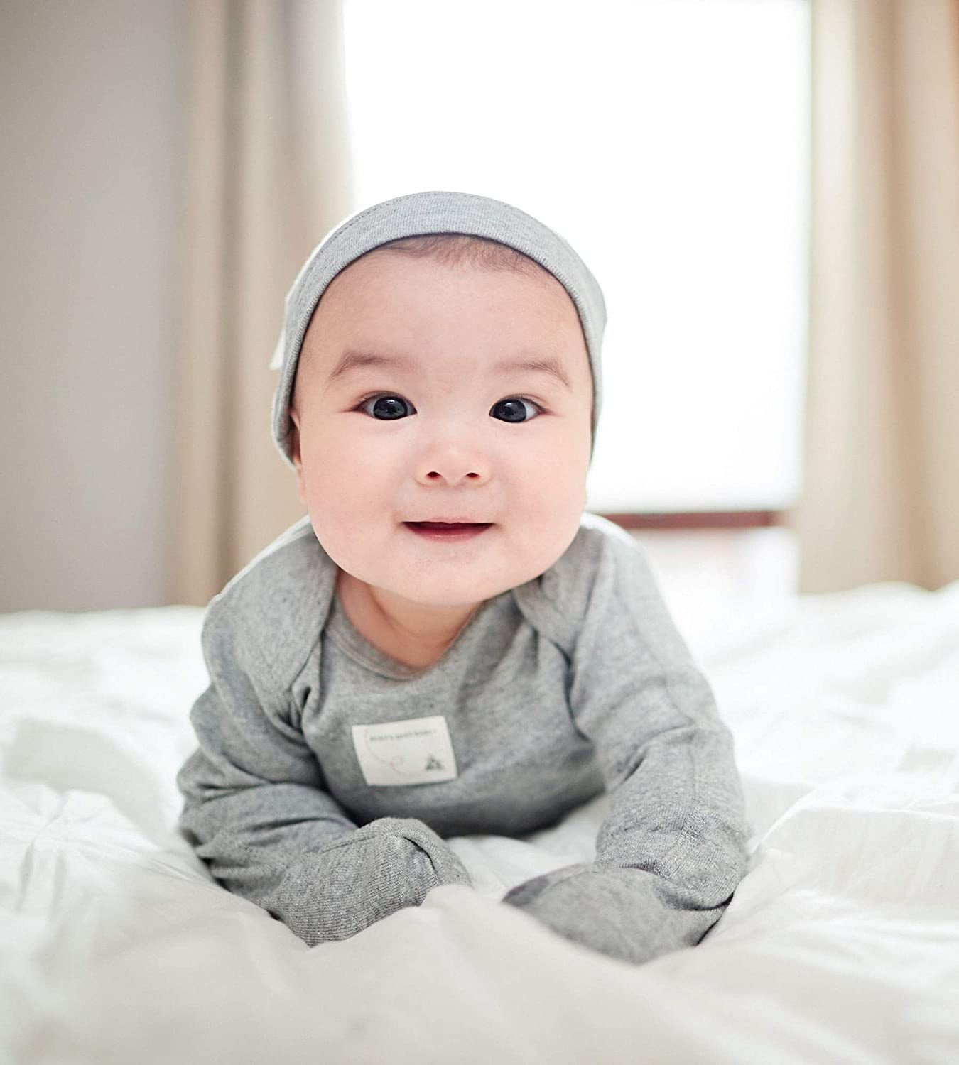 Jumpsuit, 100% Organic Cotton One-Piece Outfit Coverall with Hat