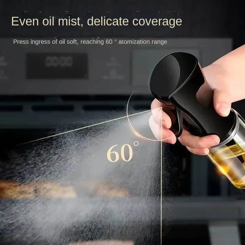 Oil Spray for Cooking Olive Oil Dispenser Plastic Bottle Sprayer Mist-Reusable Food Grade Oil Vinegar Spray Kitchen Accessories